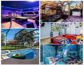 Cozy Themed Villa 6 BR/4 BA, Close to Disney